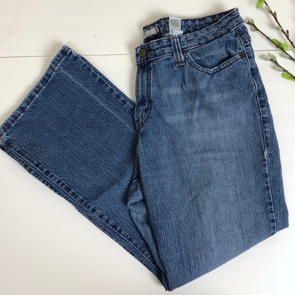 LEVI'S 515 Boot Cut Blue Jeans Size 16S (Short) - Picture 2 of 13